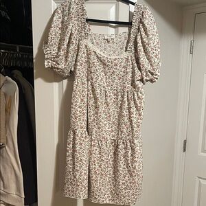 Pink Blush Maternity floral Dress